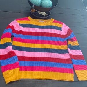 PINK ANGEL striped knit sweater
